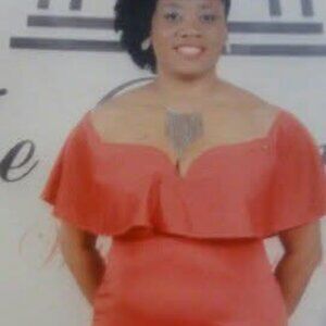 Red long formal dress